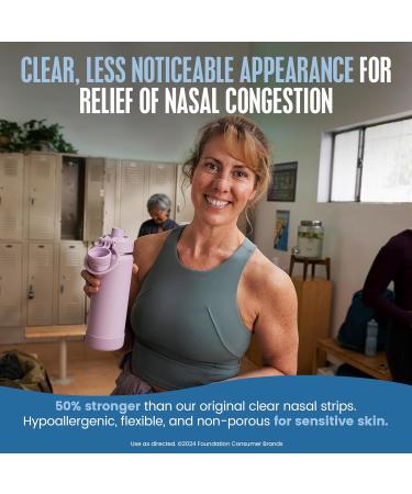 Breathe Right Extra Strength Nasal Strips Clear 44 count - Buy Online on SooperMarket.com