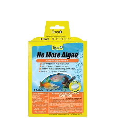 Tetra No More Algae Tablets, 8 tablets, Controls Algae in Aquariums