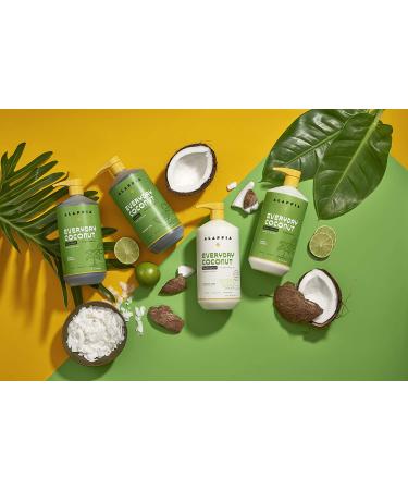 Alaffia Everyday Coconut Face Cleanser - Pure Coconut 12 fl oz (354 ml) | Natural Skincare - Buy Online on SooperMarket.com