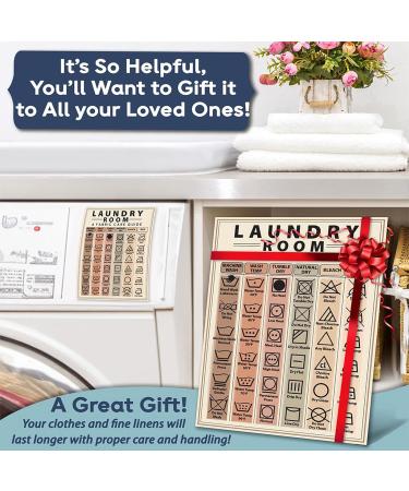 Laundry Symbols Guide Magnet Laundry Magnets For Washing Machine Laundry Instructions Laundry Sign Laundry Symbol Meanings Laundry Magnet - Buy Online on SooperMarket.com