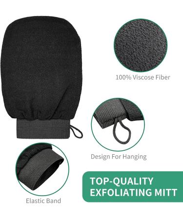 The Kessa Kessa Exfoliating Glove Moroccan Kessa Glove Kessa Glove Shower Glove Moroccan Exfoliating Kessa Glove (3PCS-B) - Buy Online on SooperMarket.com