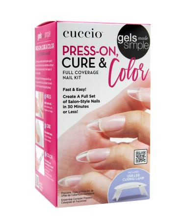 Cuccio Builder Gel Press-On Cure & Colour Kit
