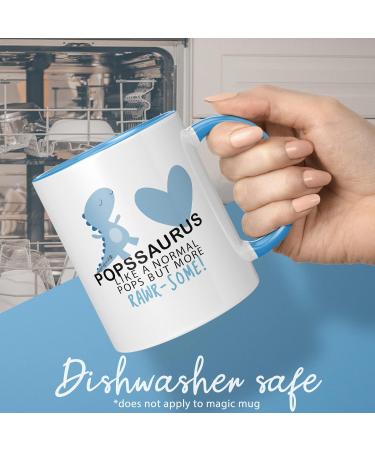 Mugged Off Pops Pop Popssaurus Mug Pops Birthday Present Pops Xmas Pops Christmas Gifts Fathers Day - Buy Online on SooperMarket.com