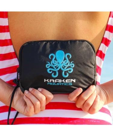 Kraken Aquatics Compact Mesh Gear Bag - Ideal for Scuba Diving, Snorkeling, Swimming, Beach & Sports - Black - Buy Online on SooperMarket.com
