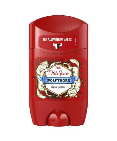 Old Spice Wolfthorn Deoderant Stick 50 ml / 1.7 oz (Pack of 6)