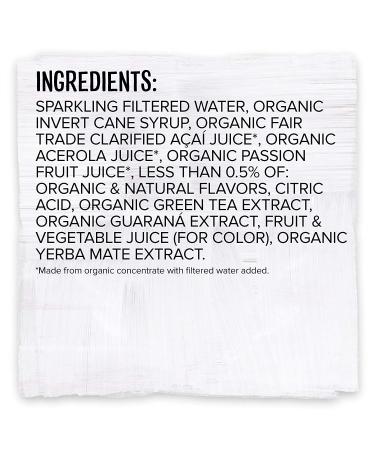 Sambazon Organic Jungle Love Energy Drink - Acai Berry & Passionfruit 12 Fl Oz (Pack of 12) - Buy Online on SooperMarket.com