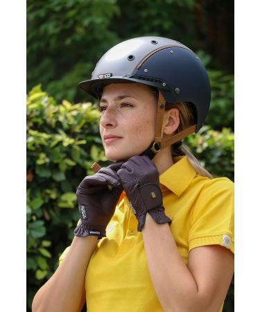 Roeckl Roeck-Grip Riding Glove - Navy (Size 7.5) | Unisex Equestrian Glove - Buy Online on SooperMarket.com