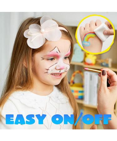 JOYIN 24 Colors Face Paint Crayons - Safe & Non-Toxic Body Makeup Pack with Metallic Colors - Ideal for Birthday Parties - Gifts for Kids - Buy Online on SooperMarket.com