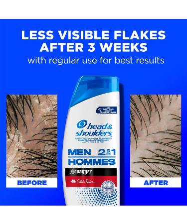 Head & Shoulders Old Spice Swagger Anti-Dandruff 2-in-1 Shampoo + Conditioner 370ML NEW Version 370 ml (Pack of 1) - Buy Online on SooperMarket.com
