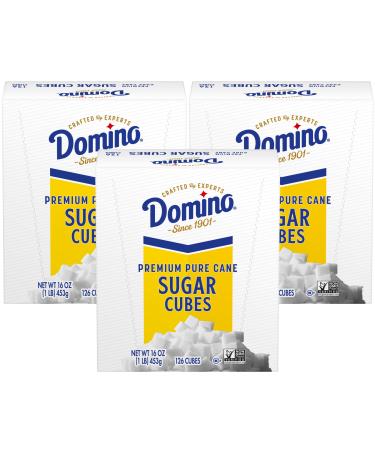 Domino Sugar Cubes Dots 1 lb (3 pack) 3 lb Total 16.0 Ounce (Pack of 3)