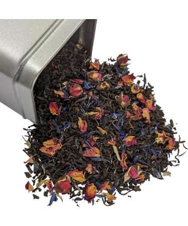 Rose Earl Grey Naturally Flavoured Black Loose Leaf Tea by Simpli-Special for Hot or Iced Tea (100g in Resealable Pouch) - Buy Online on SooperMarket.com