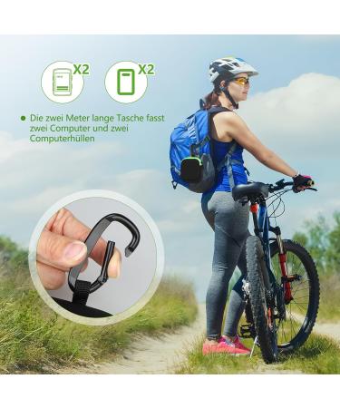 Clopae 2-Pack E-Bike Display Protection Cover for Bosch Intuvia | Transparent Protective Shell Against Stones & Water | Essential E-Bike Accessories - Green - Buy Online on SooperMarket.com