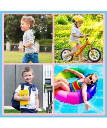 20 PCS Child Safety Wristband Bracelets - Reusable and Waterproof ID Bands for Boys and Girls | Adjustable Anti Lost Bracelets for Outdoor Activities - Buy Online on SooperMarket.com