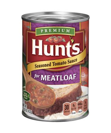 Tomato Sauce for Meatloaf by Hunt's, 15.25 oz, 12 Pack Seasoned Diced Tomatoes in Sauce for Meatloaf