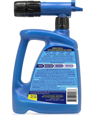 Wet & Forget Outdoor Stain Remover Xtreme Reach Hose End - 48oz - Buy Online on SooperMarket.com