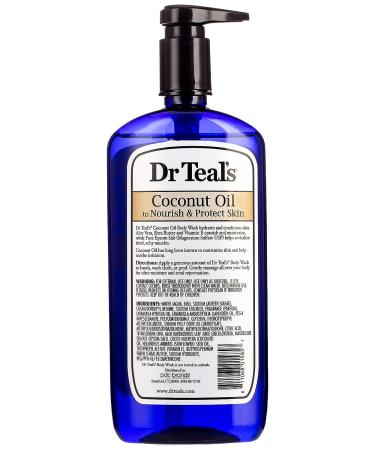 Dr Teal's Coconut Oil Body Wash with Pure Epsom Salt - Buy Online on SooperMarket.com