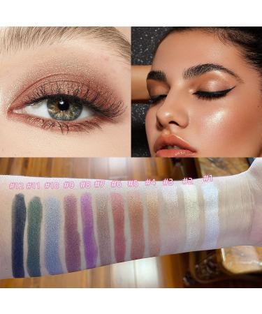 Enfuntins Orchid Shimmer Cream Eyeshadow Stick | Waterproof Eye Highlighter Stick - Buy Online on SooperMarket.com
