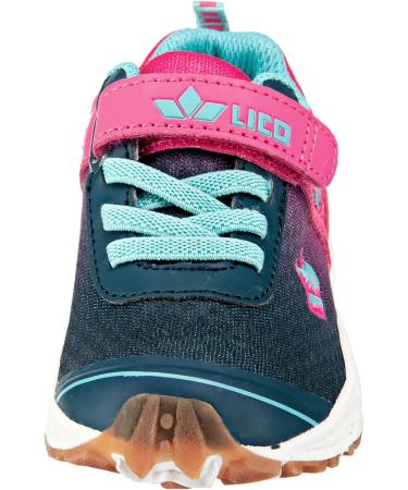 Lico Unisex Kids Barney Vs Sneaker 37 EU - Marine Pink Turquoise | Stylish & Comfy International Shipping - Buy Online on SooperMarket.com