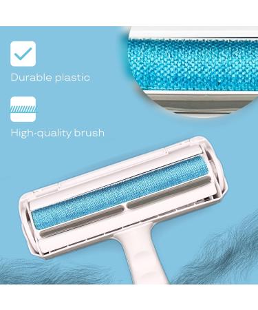Pet Hair Remover - Reusable Lint Roller for Furniture Clothing & Carpets - Lightweight & Easy to Use (Gray) | International Shipping - Buy Online on SooperMarket.com