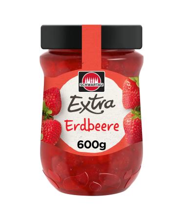 Schwartau extra maxi 600g strawberry