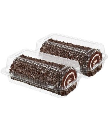 Swiss Roll Cake | Heavenly Roll Cake | Swiss Snacks | Fresh & Delicious | Dairy & Nut Free | Kosher | 13 oz Sterns Bakery (2 Pack)