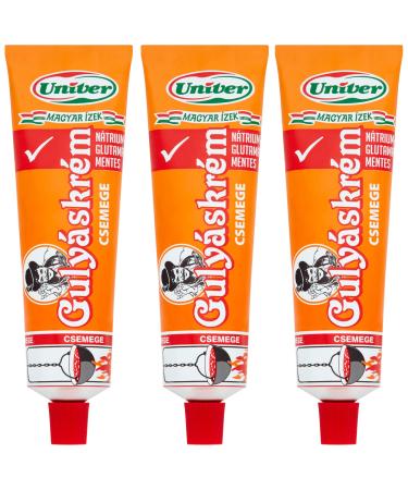 Univer Goulash Paste Sweet (3x160g) Economy Pack Traditional Hungarian Cooking Paste