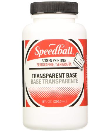 Speedball 8-Ounce Fabric/Acrylic Transparent Base (4552)