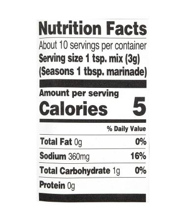 McCormick Grill Mates Brazilian Steakhouse Marinade Mix  1.06 oz 1.06 Ounce - Buy Online on SooperMarket.com