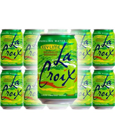 La Croix KeyLime Sparkling Water, 12 Ounce 10-Pack 12 Fl Oz (Pack of 10)