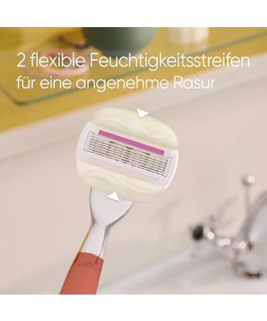 Buy Gillette Venus Comfortglide Strawberry Edition Women's Razor + 1 Blade | International Shipping Available - Buy Online on SooperMarket.com