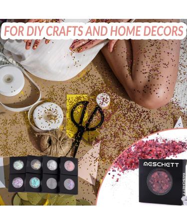Holographic Unicorn Chunky Glitter | Festival Cosmetic Glitter for Face Body Hair & DIY Crafts - Rainbow Sequin Art - Buy Online on SooperMarket.com