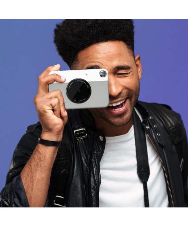 Kodak Printomatic Digital Instant Camera - Grey | Full Color Prints on ZINK 2x3 Photo Paper - Buy Online on SooperMarket.com
