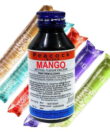 Pepcee Pepsi Making Flavour Combo of Mango Orange Kala Khatta Flavour Essence 100 ML Each Essence Making pepsi chuski and Ice Creams Liquid Food Essence (Pack of 3) - Buy Online on SooperMarket.com