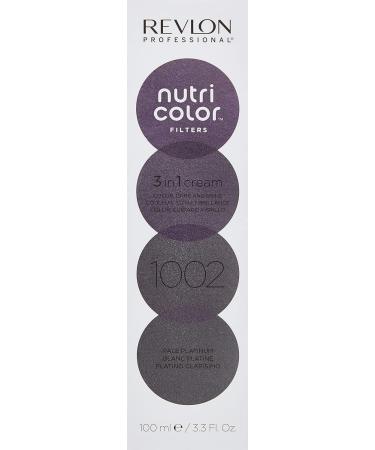 REVLON PROFESSIONAL Nutri Color Creme 1002 White Platinum - 100ml | International Shipping Available - Buy Online on SooperMarket.com
