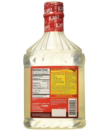 Karo Light Corn Syrup 32 Fl Oz - Sweeten Your Recipes - 0.95L - Buy Online on SooperMarket.com