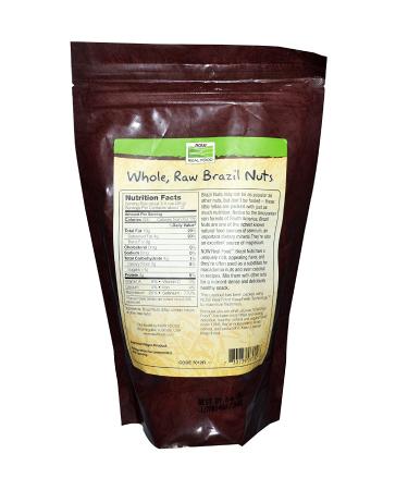 NOW Foods Brazil Nuts Raw 12-Ounce Bag - Pack of 2 - Buy Online on SooperMarket.com