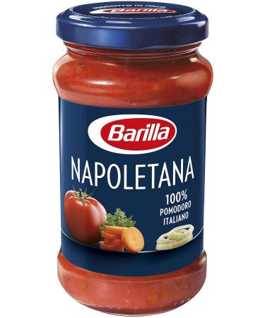 Buy Barilla Napoletana Pasta Sauce (Pack of 12 x 200g) - Authentic Italian Flavor Ships Internationally - Buy Online on SooperMarket.com