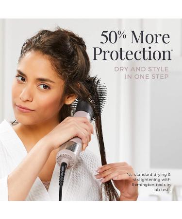 Remington Pro Wet2style Oval Dryer & Volumizing Brush - Dual Function Hair Tool - Buy Online on SooperMarket.com