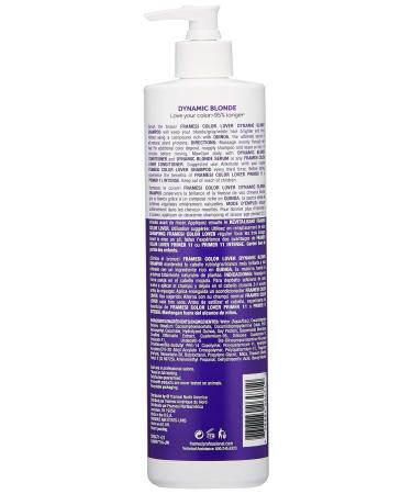 Framesi Color Lover Dynamic Blonde Purple Shampoo - Sulfate Free Shampoo for Color Treated Hair - 16.91 Fl Oz - Buy Online on SooperMarket.com