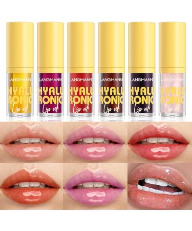 Moisturizing Lip Oil Nourishing And Hydrating Lip Care For Dry Lips Long Lasting Lip Balm For Women Party Makeup Lip Gloss Grape - Buy Online on SooperMarket.com