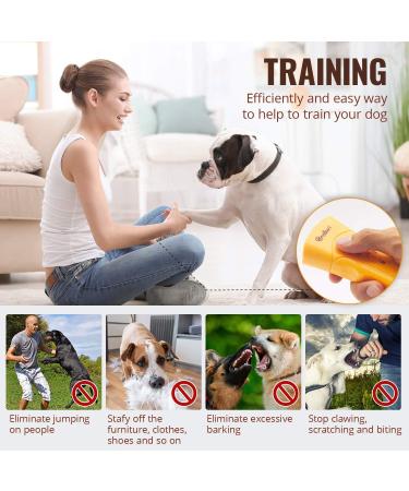 Ultrasound Anti-Bell Dog Training Device | Clicker Trainer for Aggressive Behavior - Portable & Effective - Buy Online on SooperMarket.com