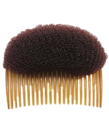 CareforYou 1PC Lady Girl Women BUMP IT UP Volume Inserts Do Beehive hair styler Insert Tool Hair Comb Hair beauty (Brown)