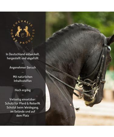 Chevalis Insect Protection for Horses - 10L Canister | Effective Defense Against Flies Mosquitoes and Ticks with Essential Oils - Buy Online on SooperMarket.com