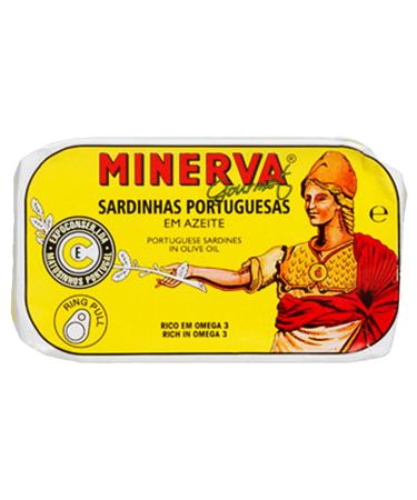 Portugal Sardines in Olive Oil 3 cans x 120 g Minerva / Portugal