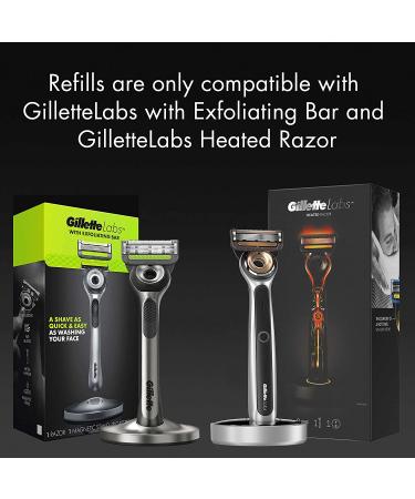 GilletteLabs Men's Razor Blade Refills with Exfoliating Bar - 6 Cartridges - Buy Online on SooperMarket.com