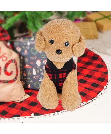 Rbenxia Buffalo Plaid Dog Sweaters 4-Pack | Soft Fleece Vest Pullover for Small Pets | Winter Outfits for Dogs and Cats - Buy Online on SooperMarket.com