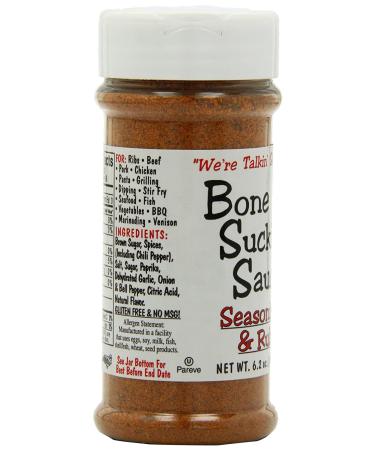 Bone Suckin' Sauce Original Seasoning and Rub - 5.8 Ounce (Pack of 1) - Buy Online on SooperMarket.com
