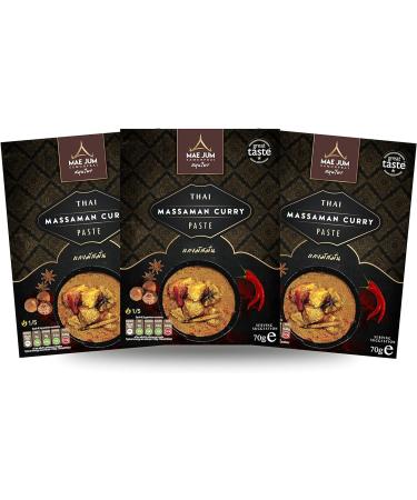 Mae Jum Massaman Curry Paste 70g | Great Taste Award Winner 2020 - Buy Online on SooperMarket.com