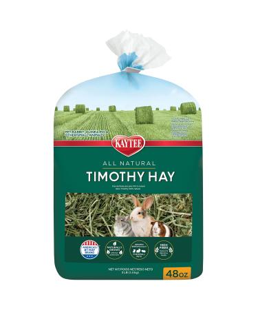 Kaytee Natural Timothy Hay High Fibre Food 1.4 kg Hay 1.4 kg (Pack of 1)