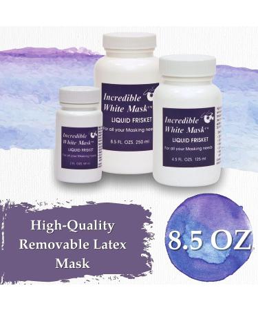 Grafix 8-1/2-Ounce Incredible White Mask Liquid Frisket (WM8) - Buy Online on SooperMarket.com